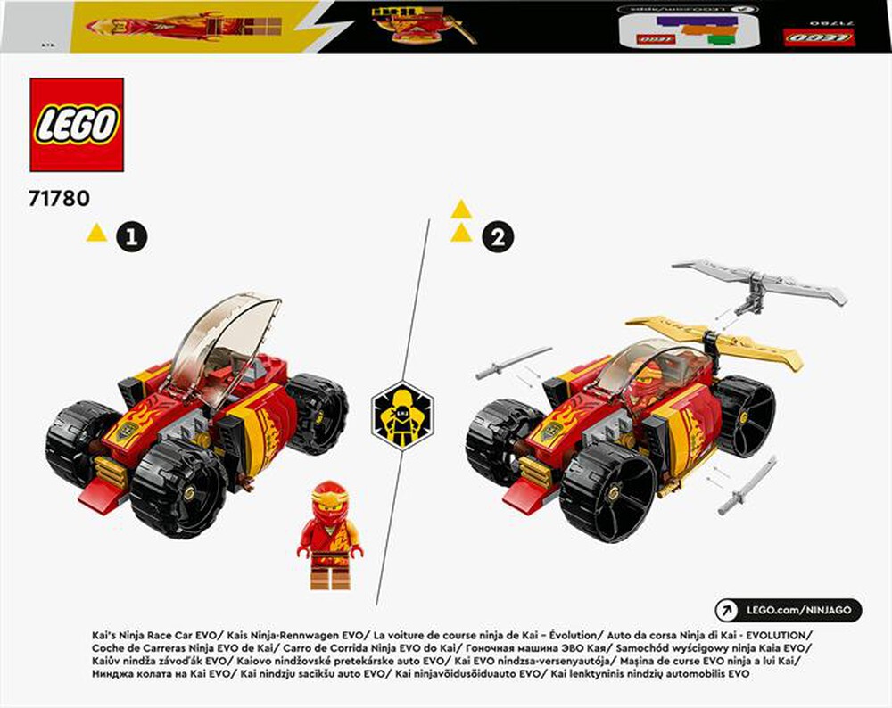 Immagine del prodotto LEGO - NINJAGO Auto da corsa&nbsp;Ninja di Kai 71780