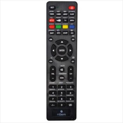 RIDEM - Telecomando CRCUNB-Nero