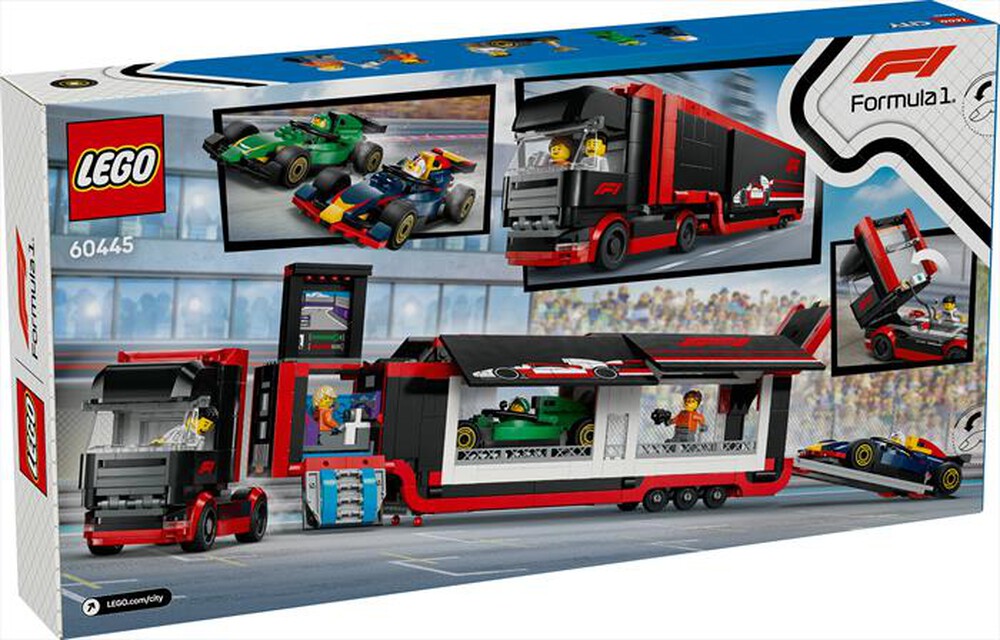 Immagine del prodotto LEGO - CITY Autotrasportatore con RB20 e AMR24 F1 60445