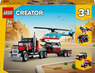 LEGO - CREATOR Autocarro con elicottero 31146