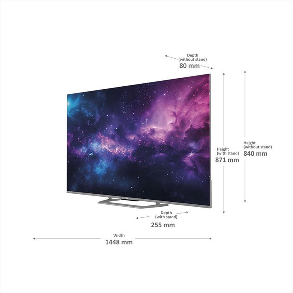 Immagine del prodotto HAIER - Smart TV MINI LED UHD 4K 65" H65M90EUX 144Hz-Nero