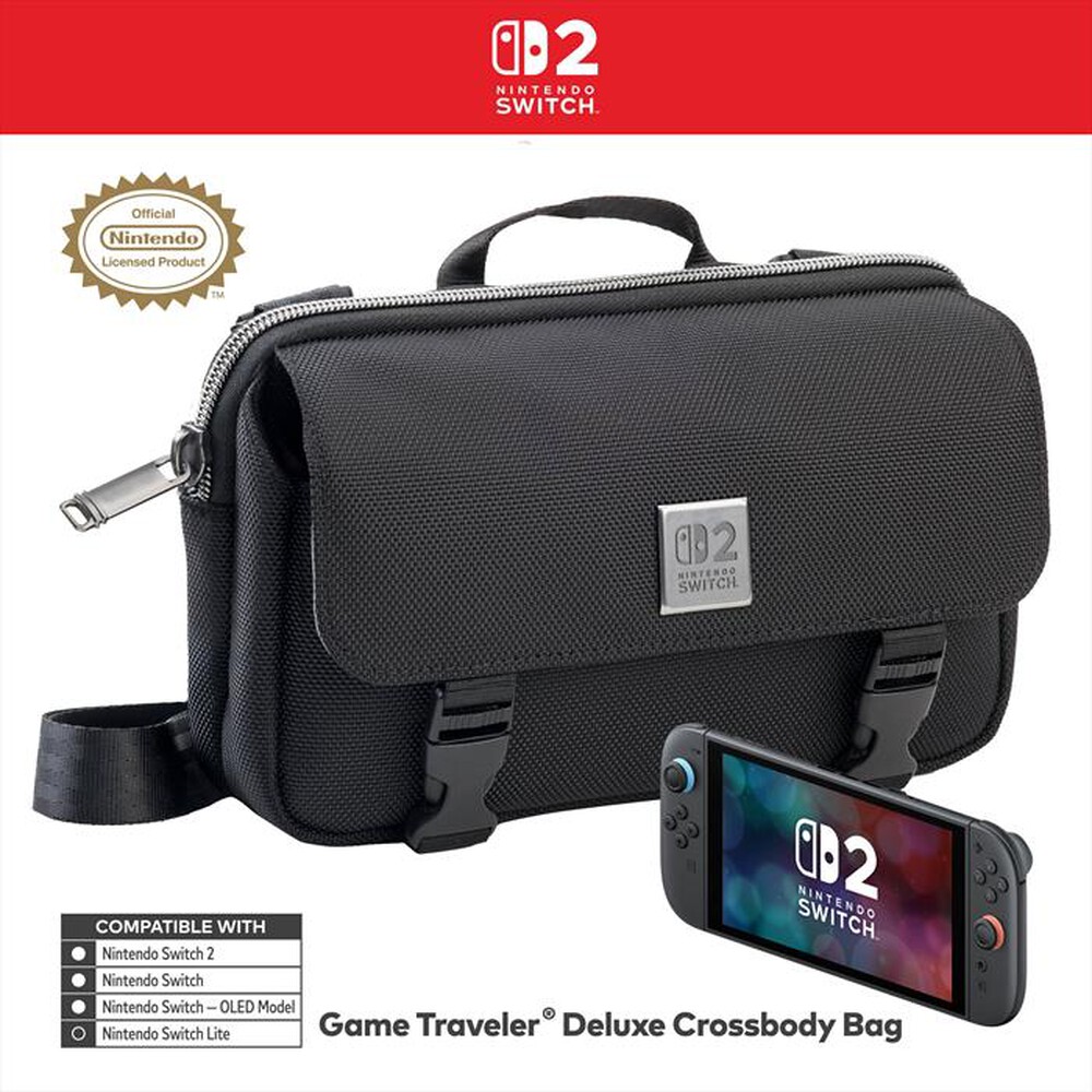 Immagine del prodotto BIG BEN - TRACOLLA ORIZZONTALE SWITCH 2, LICENZA UFFIC-Nero