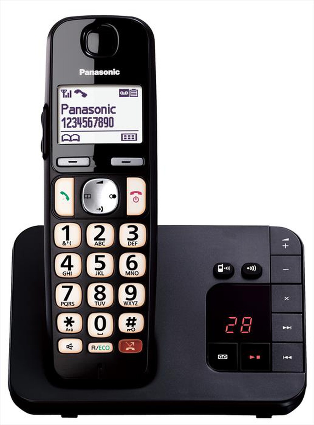 Immagine del prodotto PANASONIC - KX-TGE260JTB-NERO