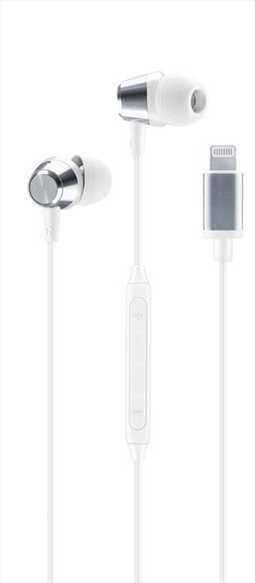 Immagine del prodotto CELLULARLINE - Auricolare a filo AUINEARMSMFIW-Bianco