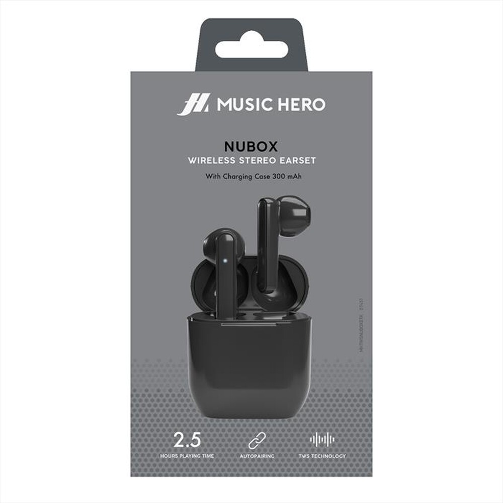 Immagine del prodotto SBS - Auricolare TWS MHTWSNUBOXBTK-Nero