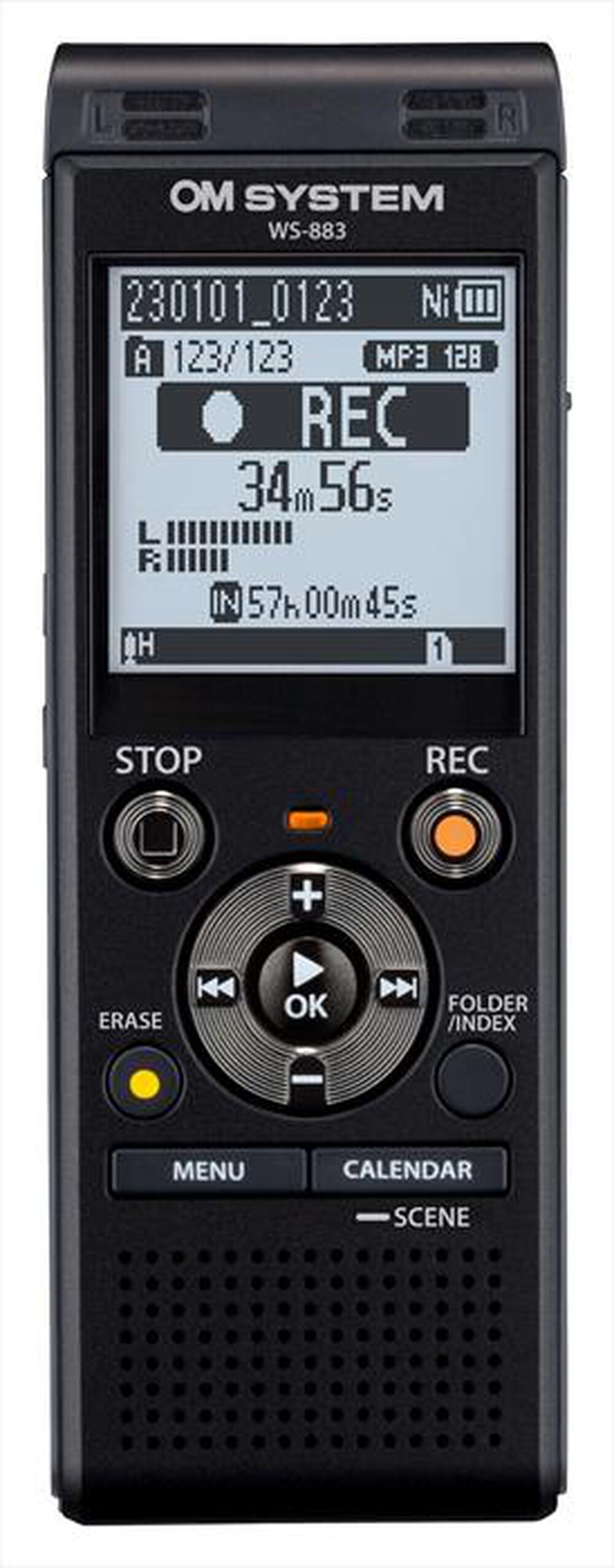 Immagine del prodotto OLYMPUS - Registratore portatile WS-883-Nero