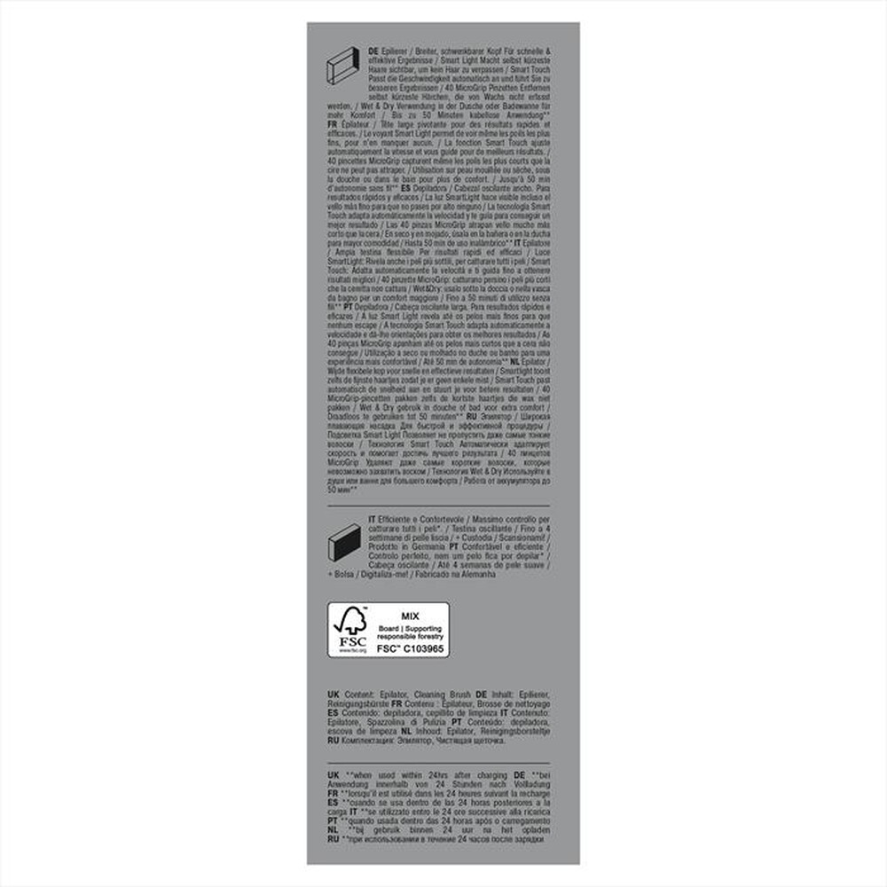 Immagine del prodotto BRAUN - Epilatore SILK-&Eacute;PIL 9 9-000-BIANCO/ROSA