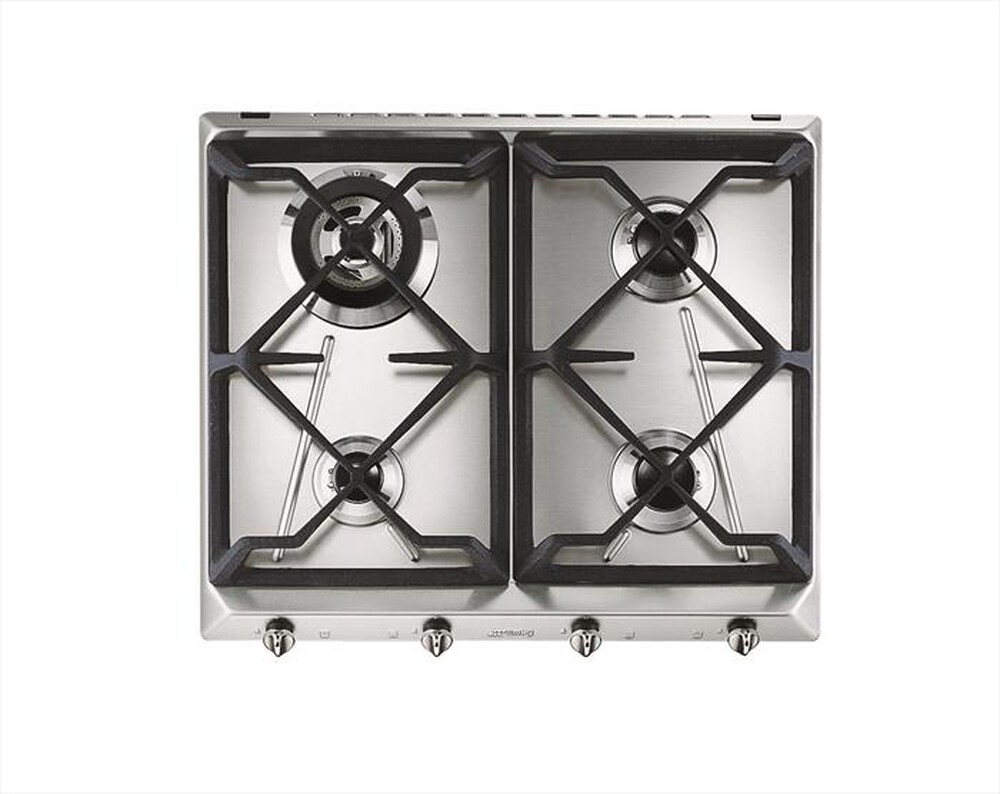 Immagine del prodotto SMEG - Piano cottura a gas SRV564GH3 4 fuochi 59,5cm-Inox