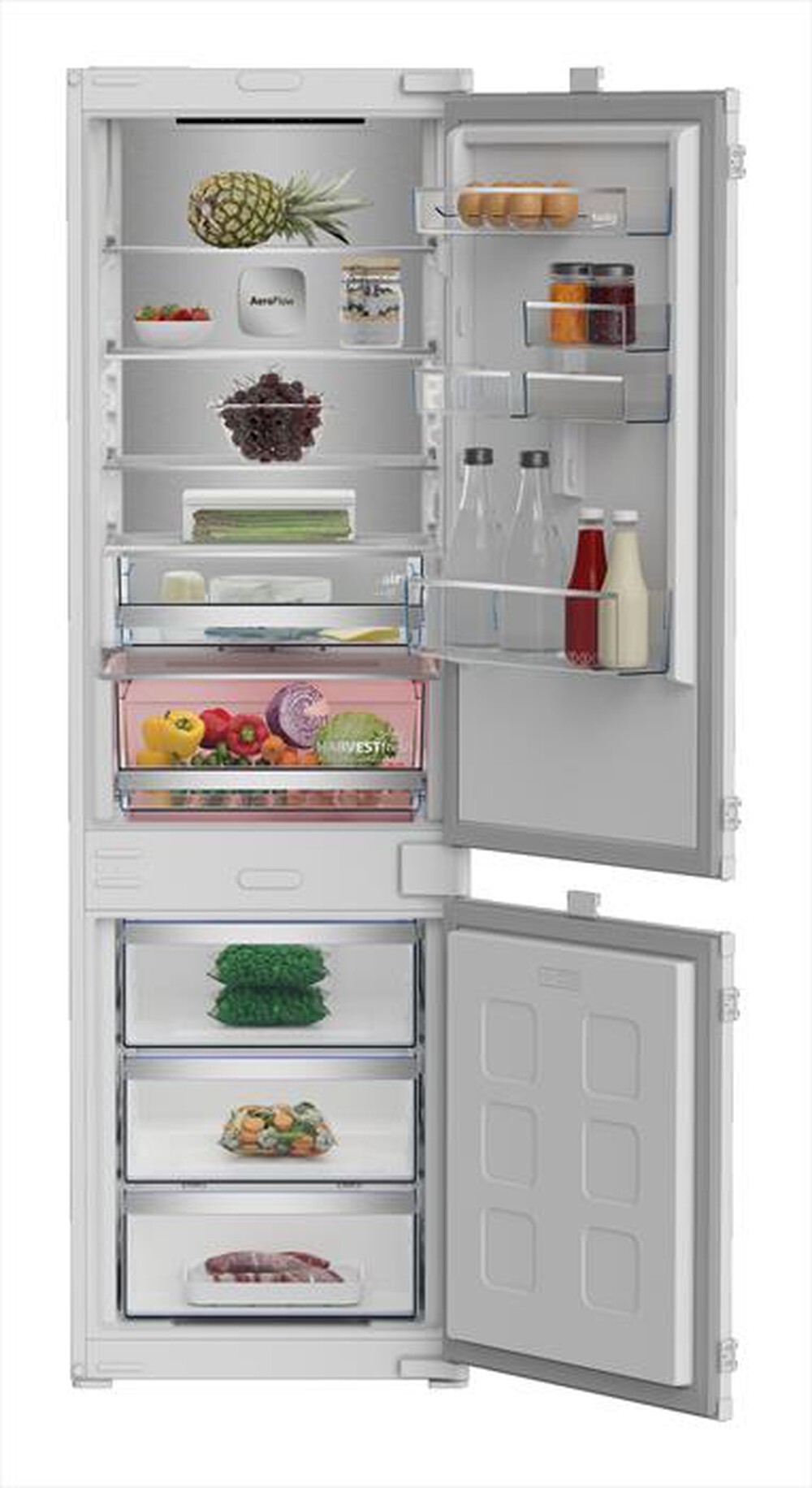 Immagine del prodotto BEKO - Frigorifero combinato B7BCNA295HS2 Classe D 270lt-Bianco