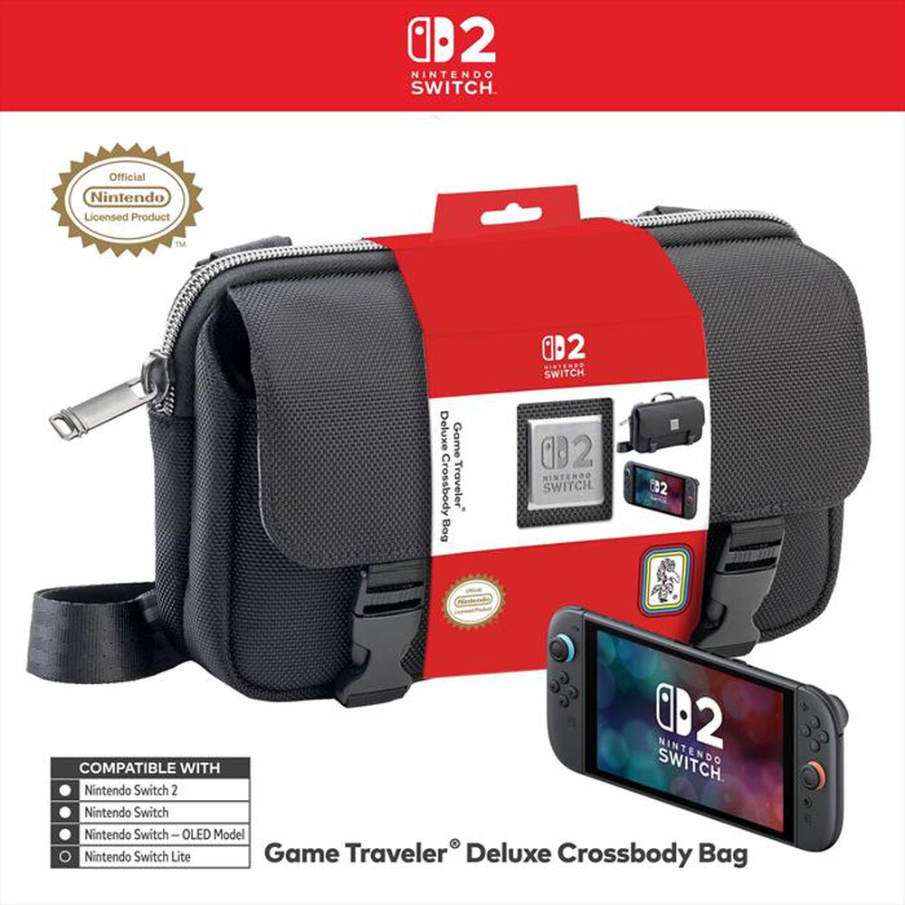 Immagine del prodotto BIG BEN - TRACOLLA ORIZZONTALE SWITCH 2, LICENZA UFFIC-Nero