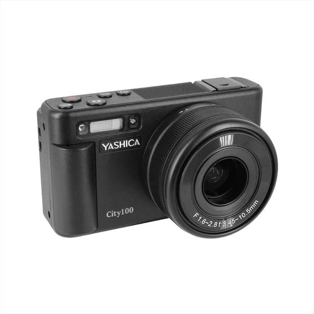 YASHICA - Fotocamera digitale compatta CITY 100-NERO