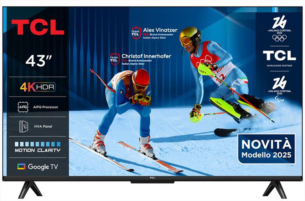 Immagine del prodotto TCL - Smart TV LED UHD 4K 43" 43P69K-Nero