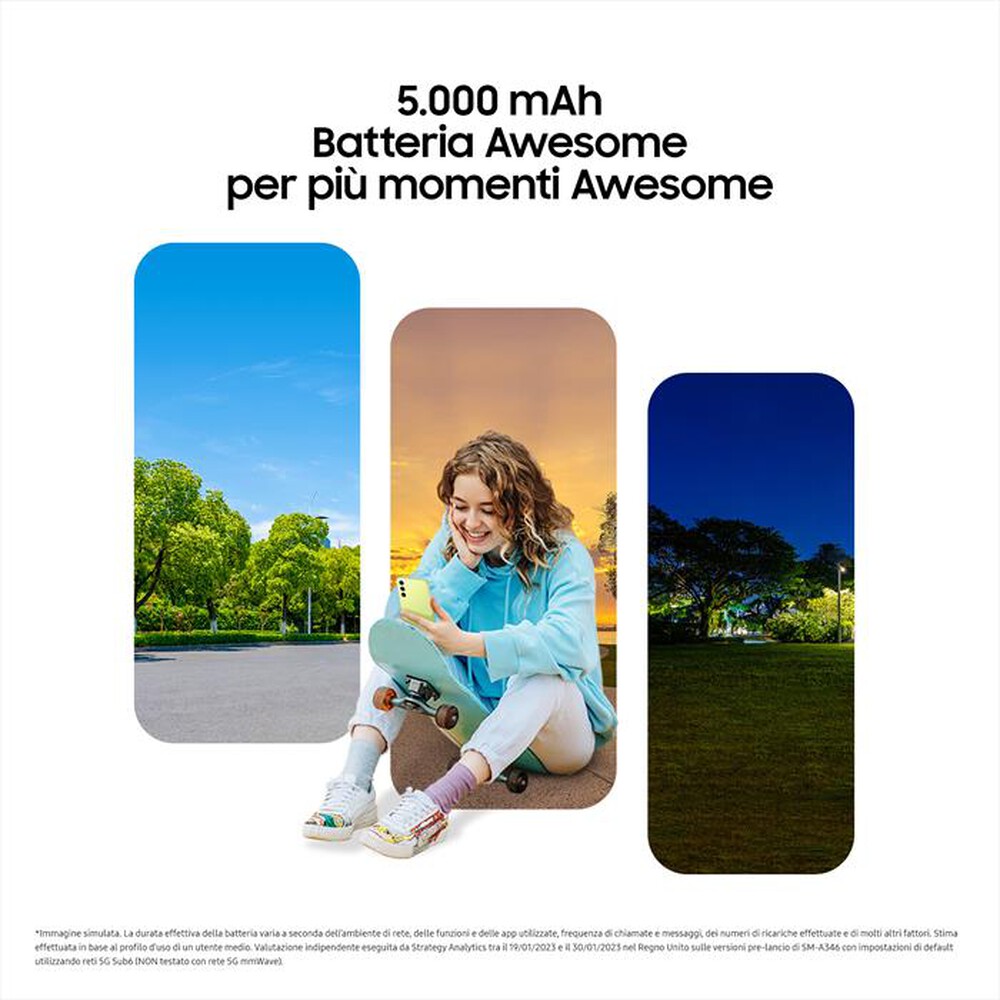 Immagine del prodotto SAMSUNG - GALAXY A34 5G 256GB-Awesome Graphite
