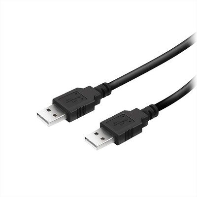 VIVANCO - USB connection, A-plug <-> A-plug, 1,8 m-nero