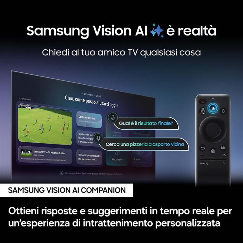Immagine del prodotto SAMSUNG - Smart TV MINI LED UHD 4K 65" QE65QN70FAUXZT-Black