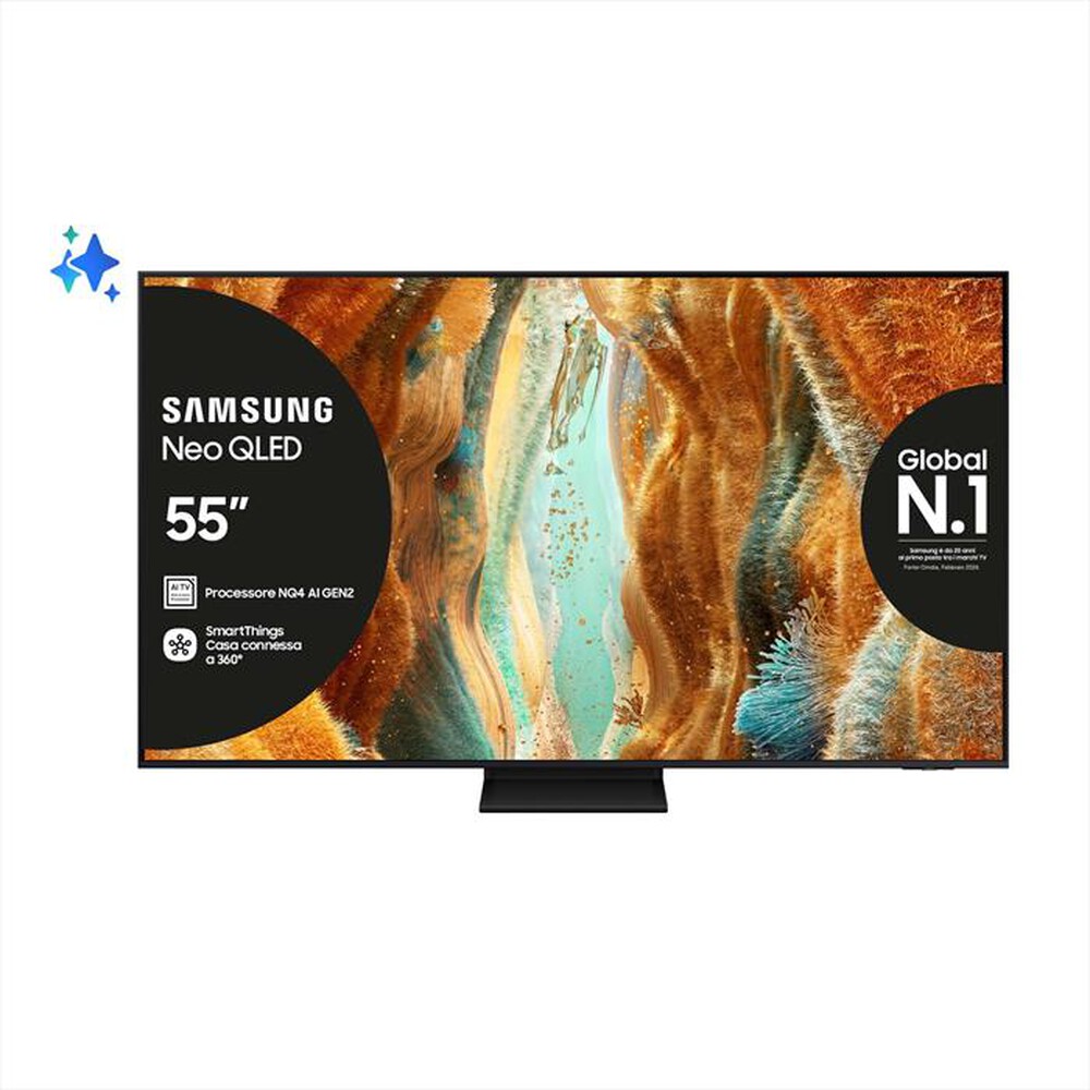SAMSUNG - Smart TV MINI LED UHD 4K 55" QE55QN70FAUXZT-Black