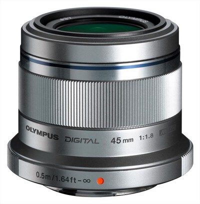 OLYMPUS - M.ZUIKO DIGITAL 45mm 1:1.8-Silver