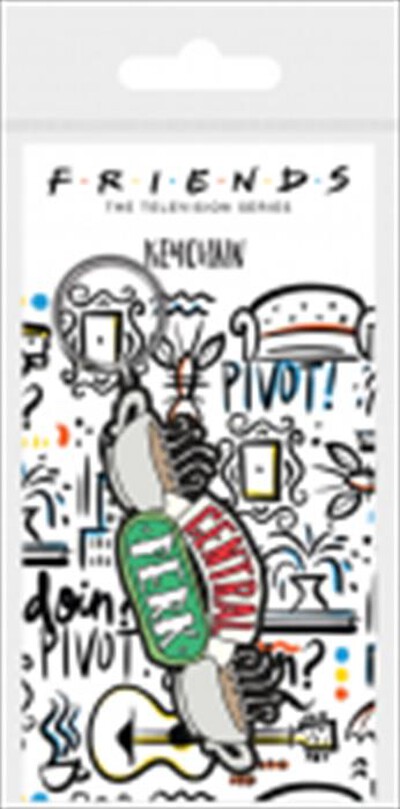 PYRAMID - Portachiavi Friends Central Perk Sketch - RK39034C