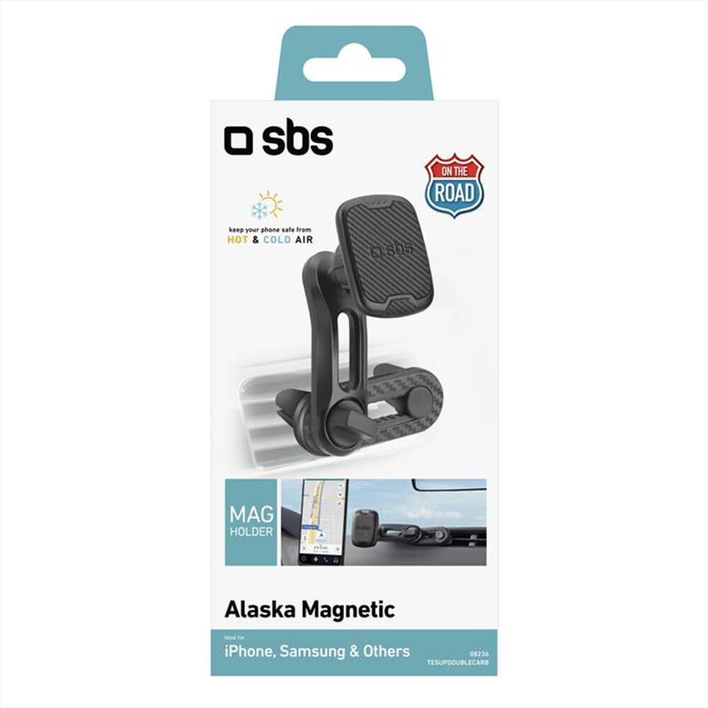 Immagine del prodotto SBS - Double air vent carbon TESUPDOUBLECARB-Nero