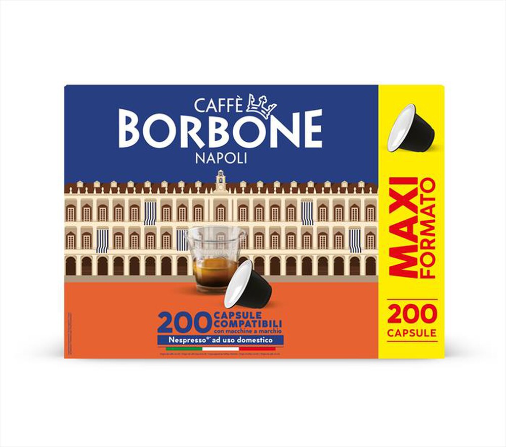 Immagine del prodotto CAFFE BORBONE - MISCELA DECISA Confezione 200 pz - Comp. Nespresso