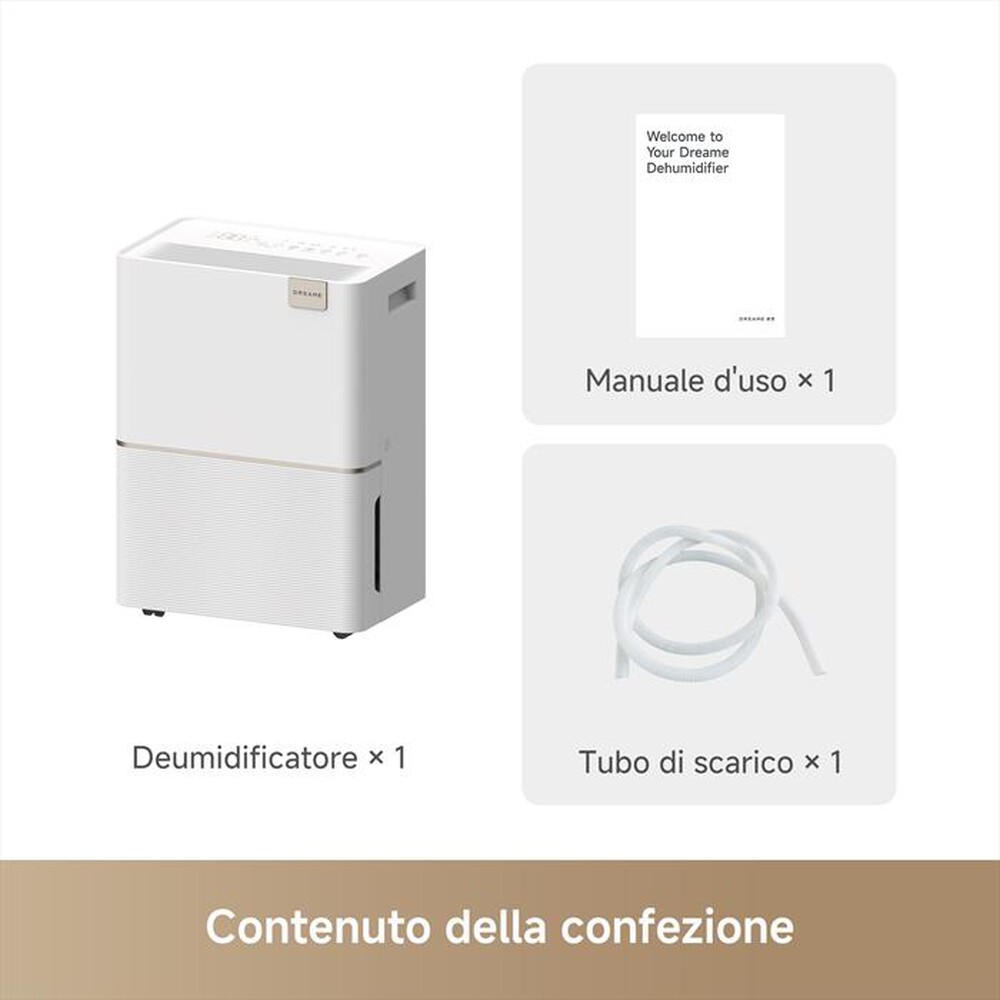 Immagine del prodotto DREAME - Deumidificatore DB40 VIM-Bianco
