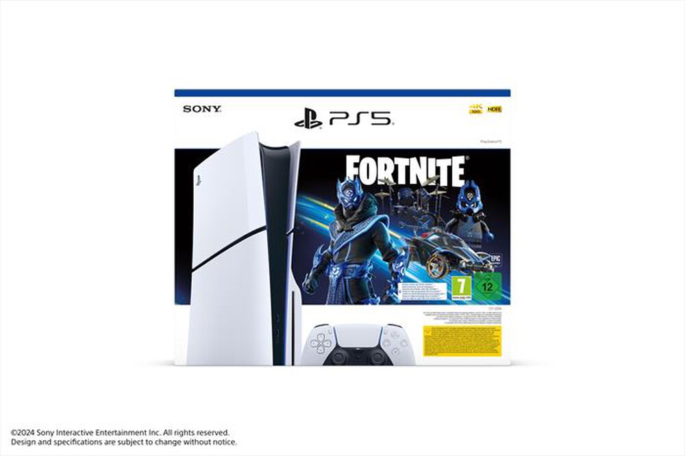Immagine del prodotto SONY COMPUTER - BUNDLE CONSOLE PS5&reg; - COBALT STAR DI FORTNITE&reg;-white