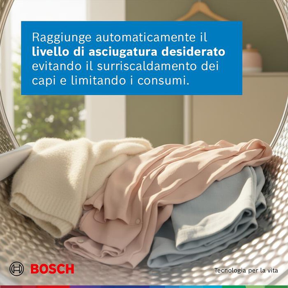 Immagine del prodotto BOSCH - Asciugatrice Serie 6 WQG245D0IT 9Kg Classe C-Bianco