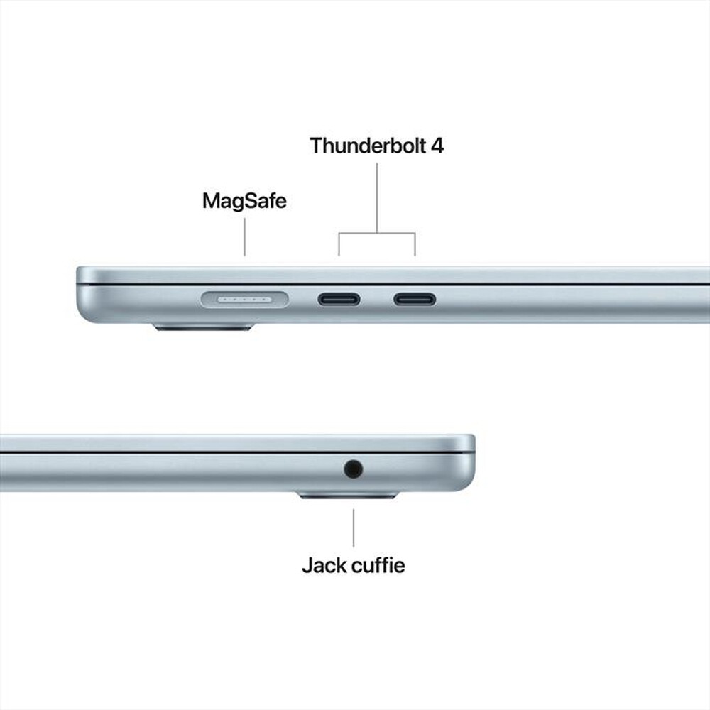 Immagine del prodotto APPLE - MacBook Air 15'' M4 10 CPU 10 GPU 16GB 256GB SSD-Celeste