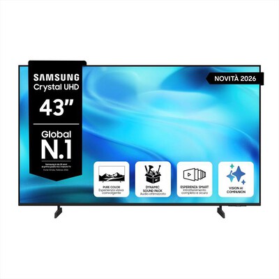 SAMSUNG - Smart TV LED 4K 43" UE43U7000HUXZT-Black