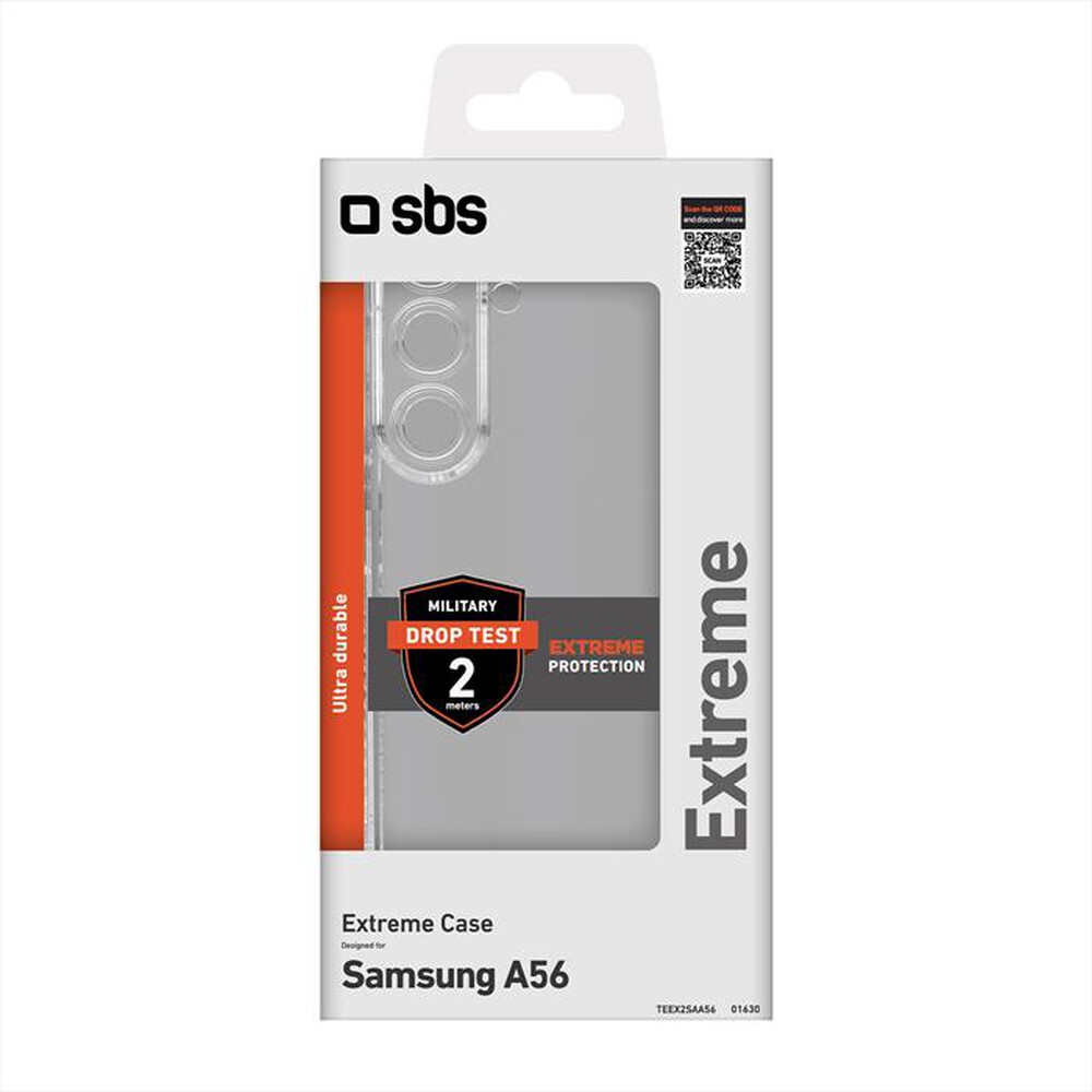 Immagine del prodotto SBS - Cover Extreme 2 Samsung A56 TEEX2SAA56-Trasparente
