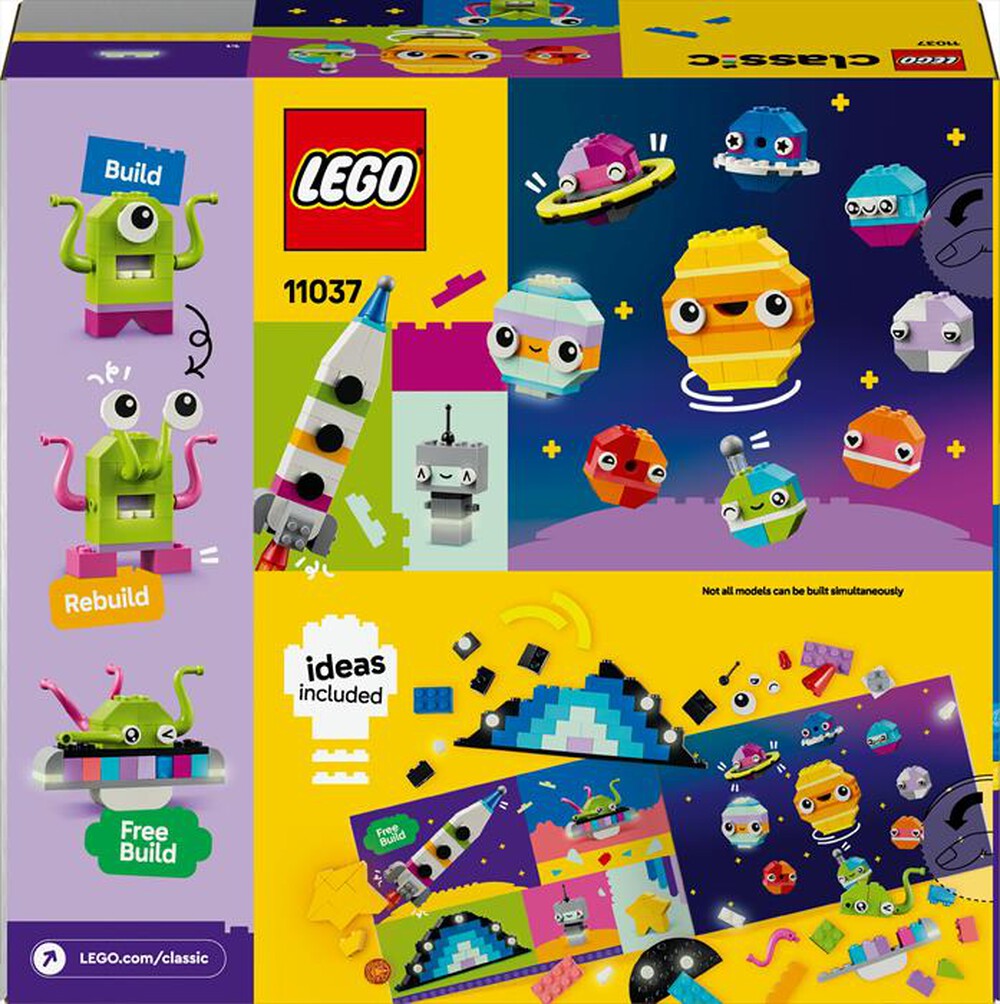 Immagine del prodotto LEGO - CLASSIC Pianeti dello spazio creativi 11037
