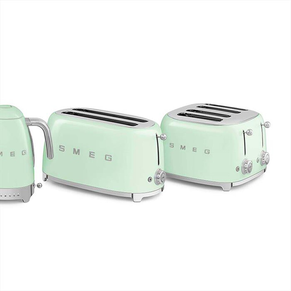 Immagine del prodotto SMEG - Tostapane 50's Style 2x4 fette &ndash; TSF02PGEU-verde pastello
