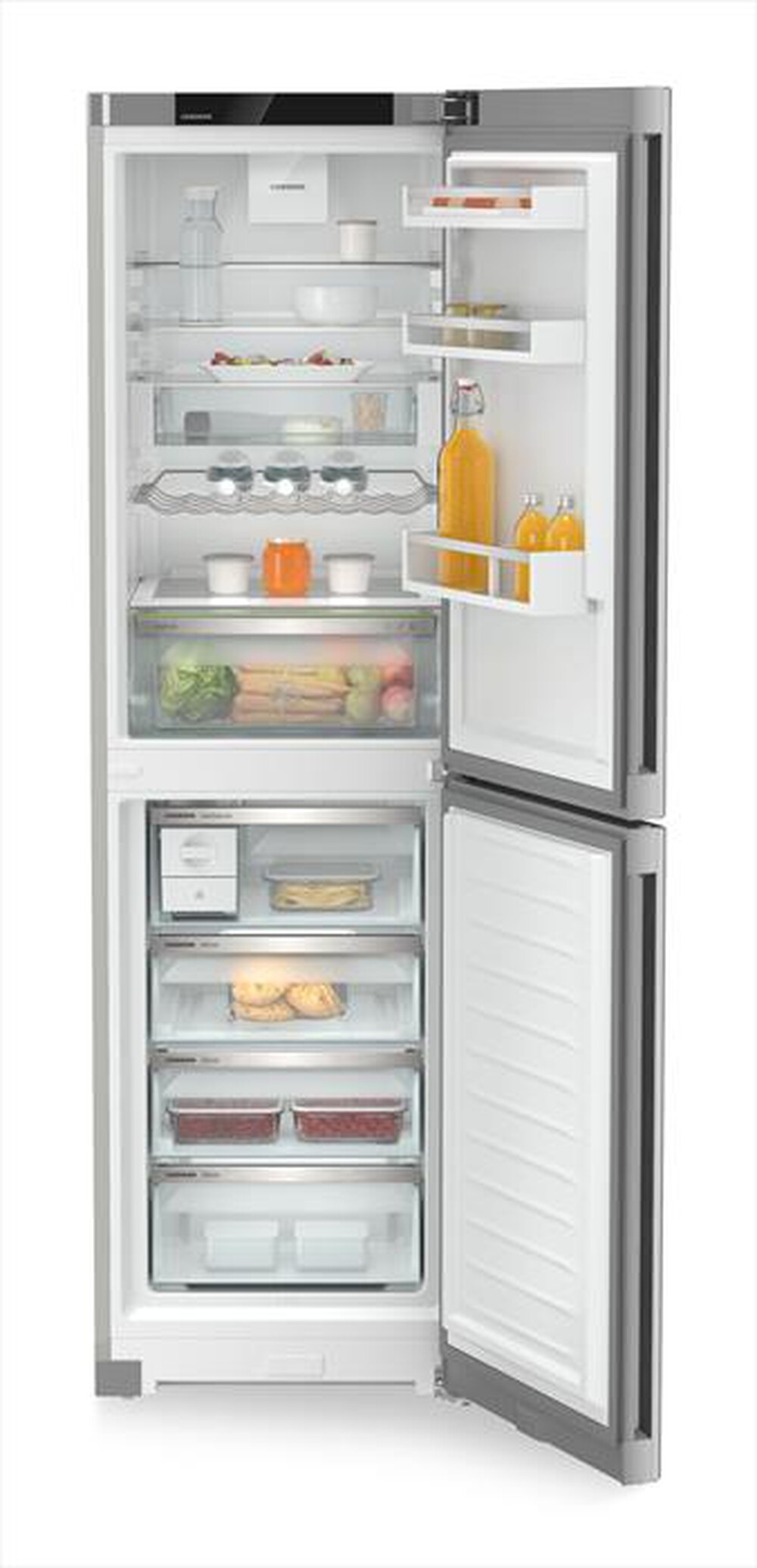 Immagine del prodotto LIEBHERR - Frigorifero combinato CNSFD  573I-20 Classe D-SteelFinish / Silver