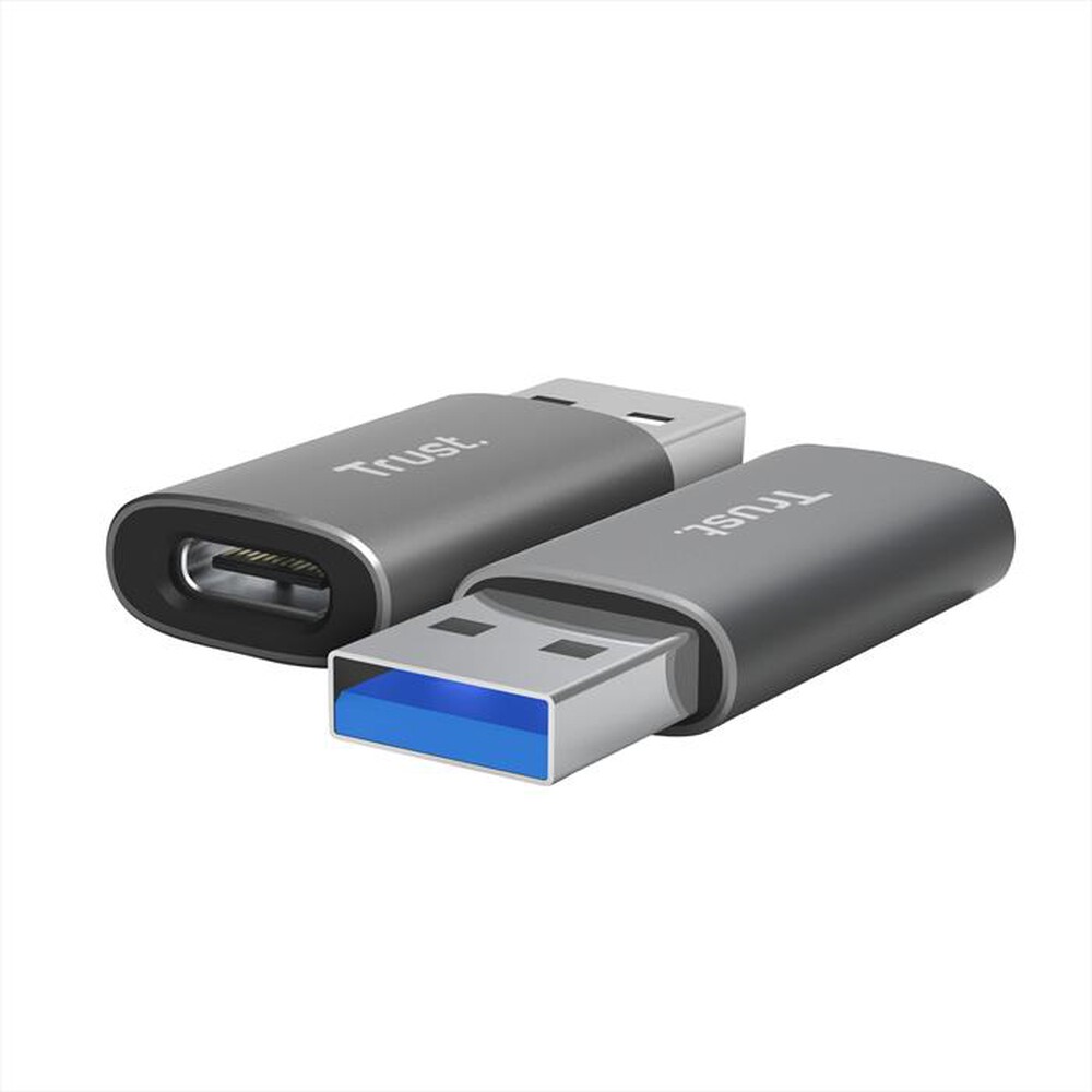 Immagine del prodotto TRUST - CALYX USB-A TO USB-C ADAPTER 2PACK-Grey/Black