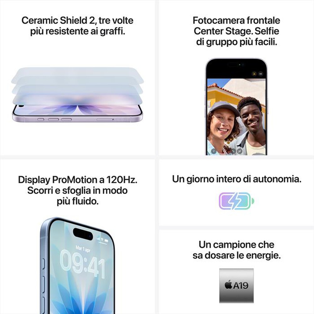 Immagine del prodotto APPLE - iPhone 17 512GB-Bianco