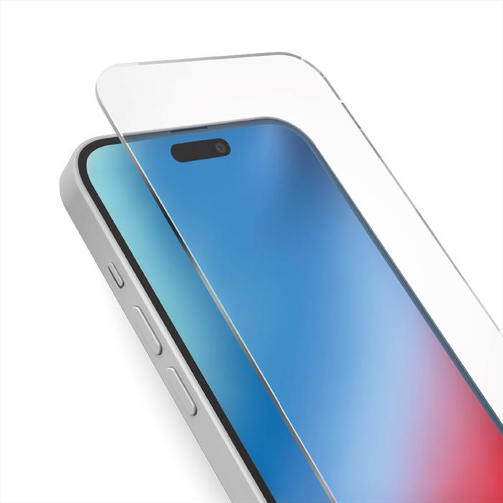 SBS - Screen protector TESCRGLIP1561 per iPhone 15-Trasparente
