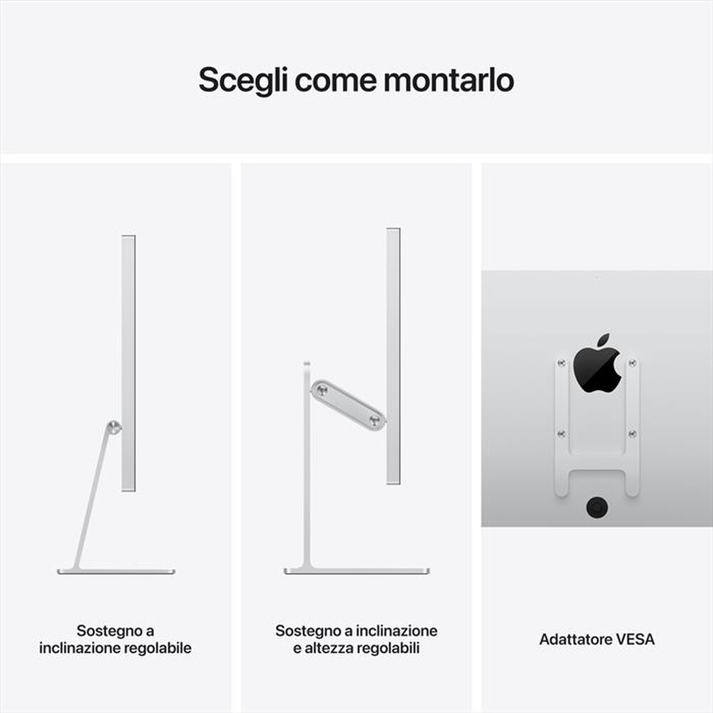 Immagine del prodotto APPLE - STUDIO DISPLAY - ADATTATORE VESA, SUPPORTO ESCLUSO-Vetro standard