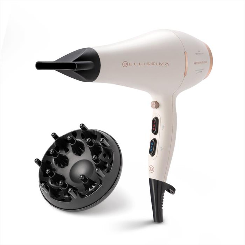 Immagine del prodotto BELLISSIMA IMETEC - Asciugacapelli KERATIN GLOSS-Bianco