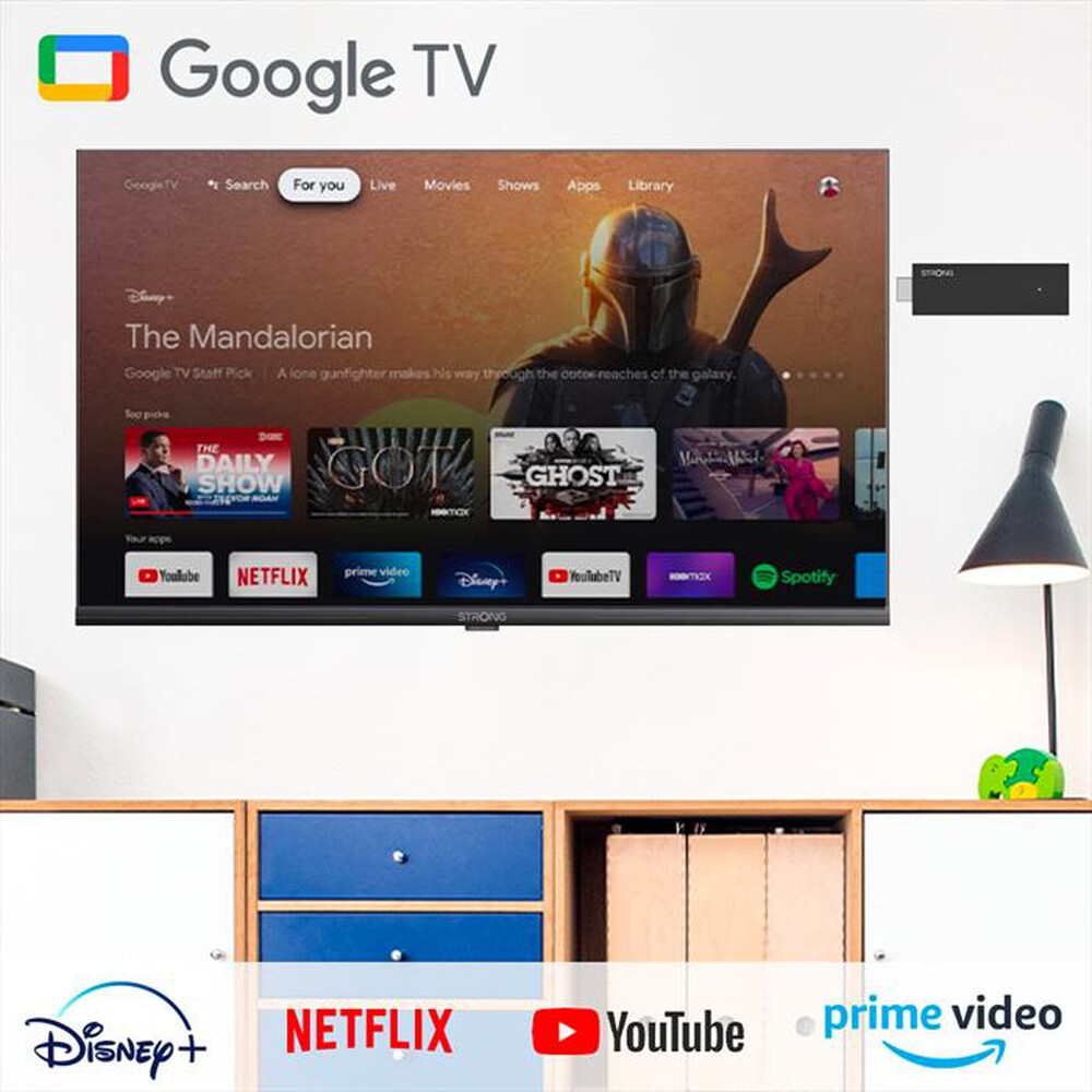 Immagine del prodotto STRONG - SRT41 VIDEO - MULTI MEDIA CONNECTION-nero