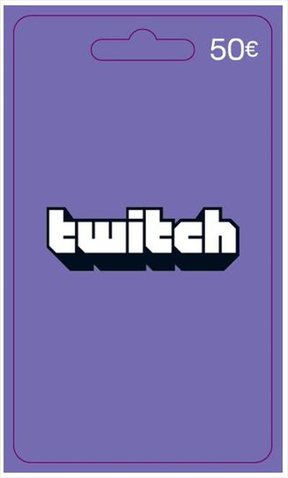 Immagine del prodotto TWITCH - Digital Code 50&euro;
