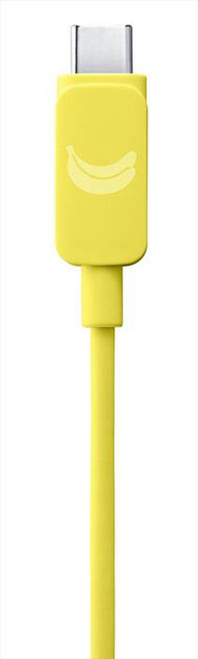 TECH POP - Cavo USB-C to USB-C AROMA CABLE - BANANA-Giallo