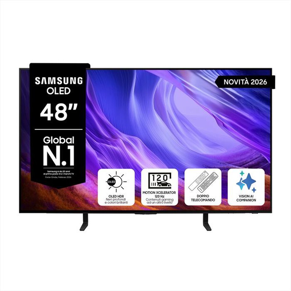Immagine del prodotto SAMSUNG - Smart TV OLED 4K AI 48" QE48S85HAEXZT-Graphite Black