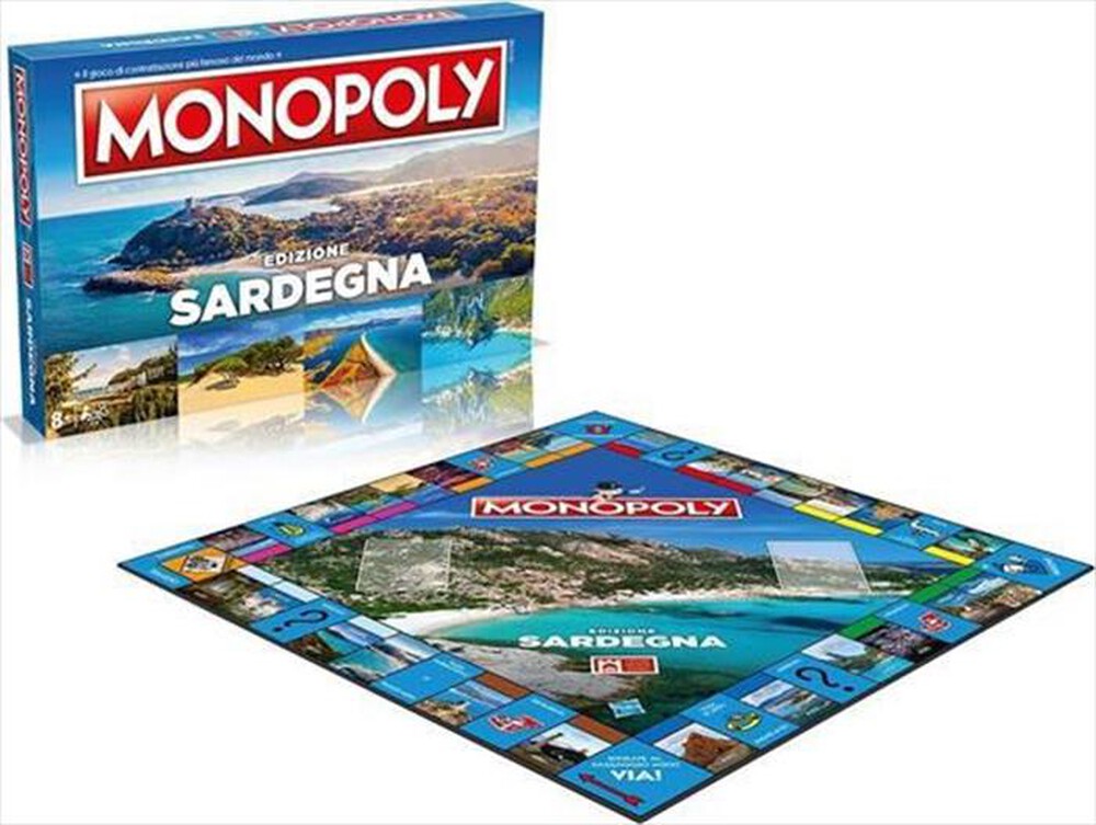 Immagine del prodotto WINNING MOVES - MONOPOLY - I BORGHI PI&Ugrave; BELLI D'ITALIA - SARDEGNA