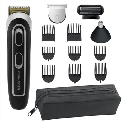 ROWENTA - TN9140 Trim&Style 13 in1 Regolabarba multifunzione-nero/argento