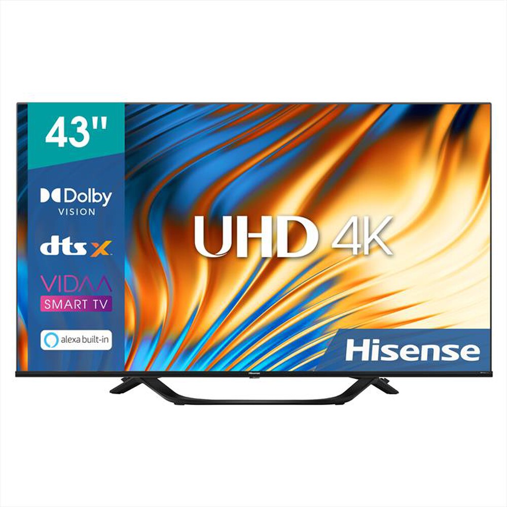 Immagine del prodotto HISENSE - Smart TV UHD 4K Dolby Vision 43" 43A69H-Black