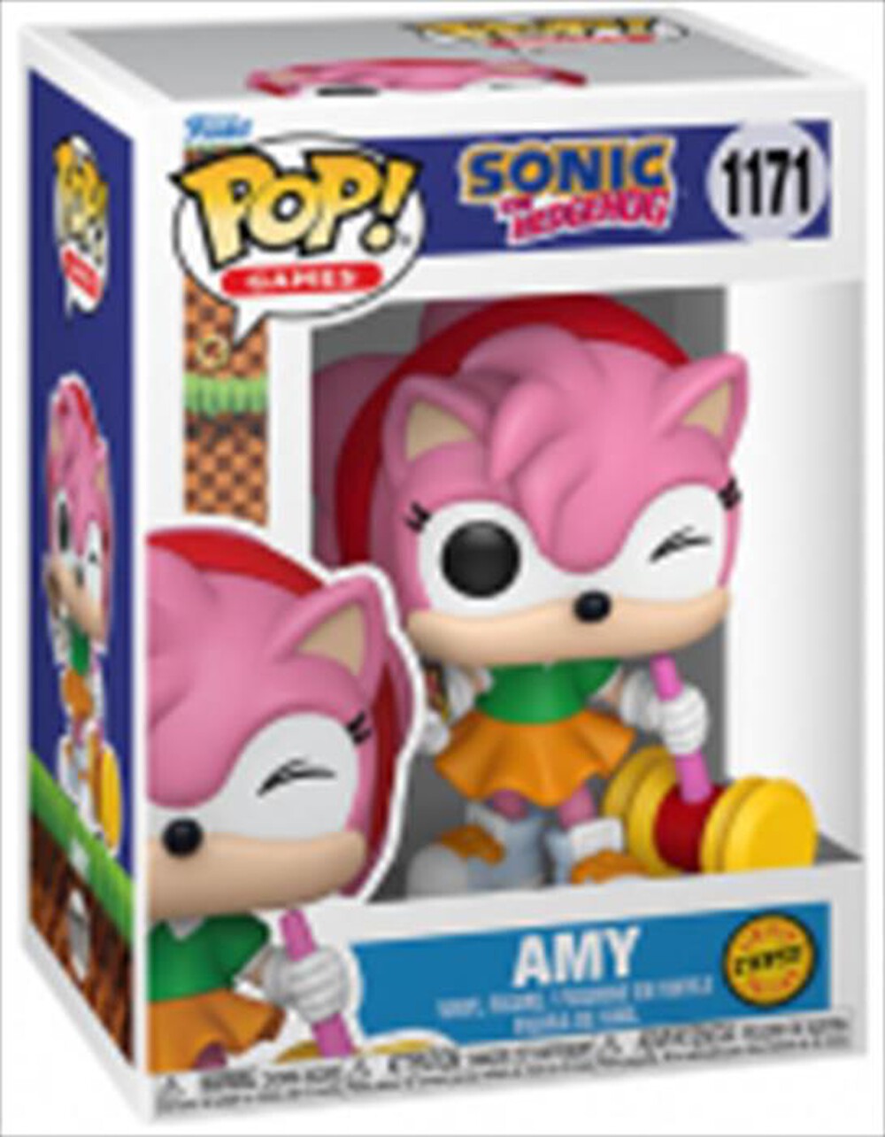 Immagine del prodotto FUNKO - POP Sonic the Hedgehog Amy Rose w/Hammer - 90834