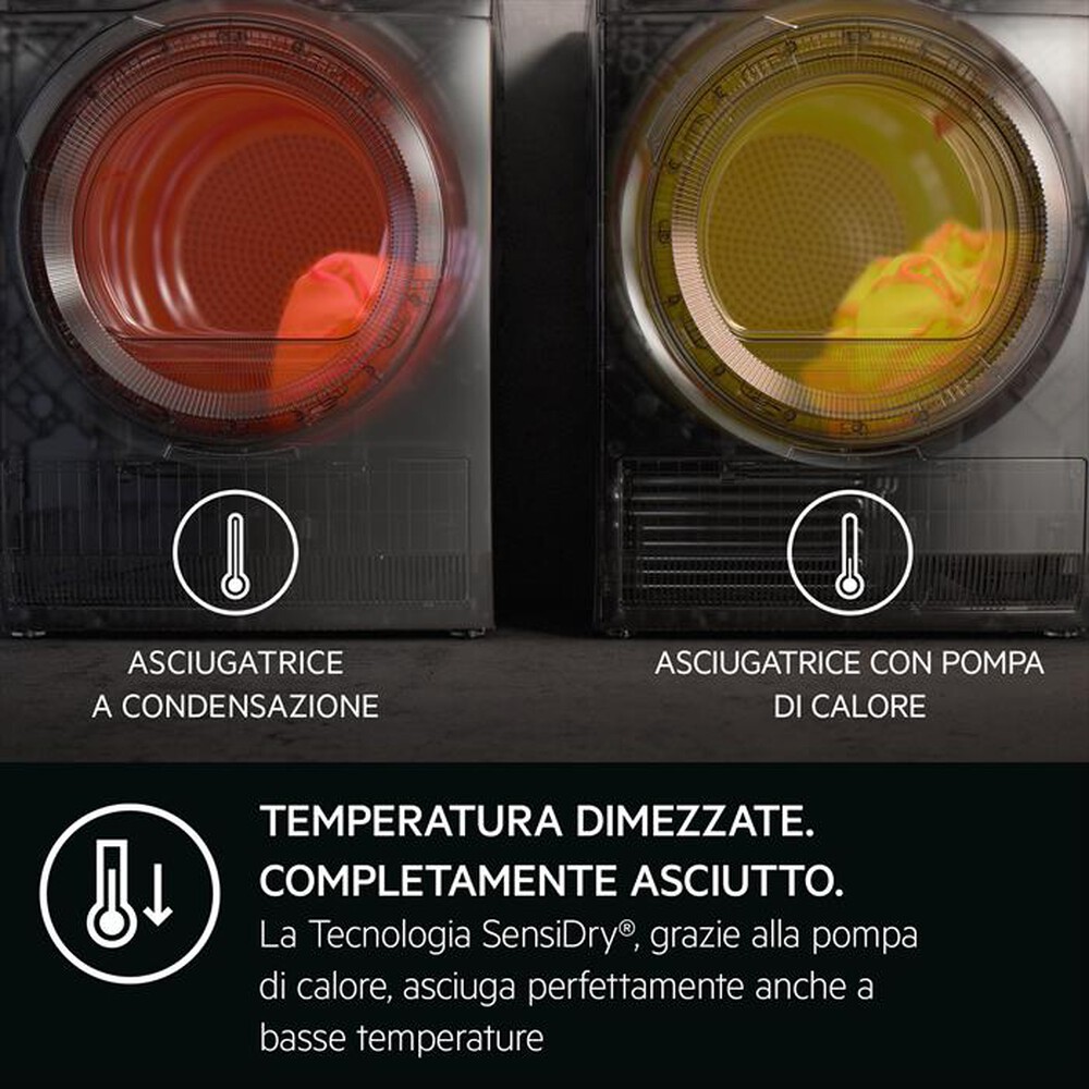 Immagine del prodotto AEG - Asciugatrice TR9HG83B 8Kg Classe C-Bianco/obl&ograve; nero