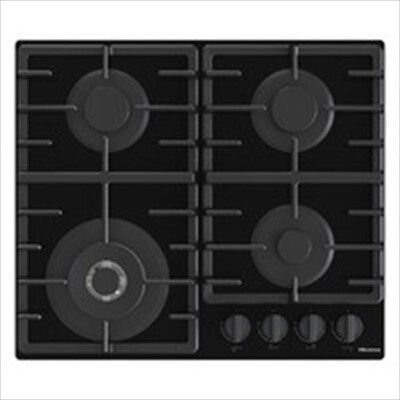 HISENSE - Piano cottura a gas GG663BHF 60cm-Nero