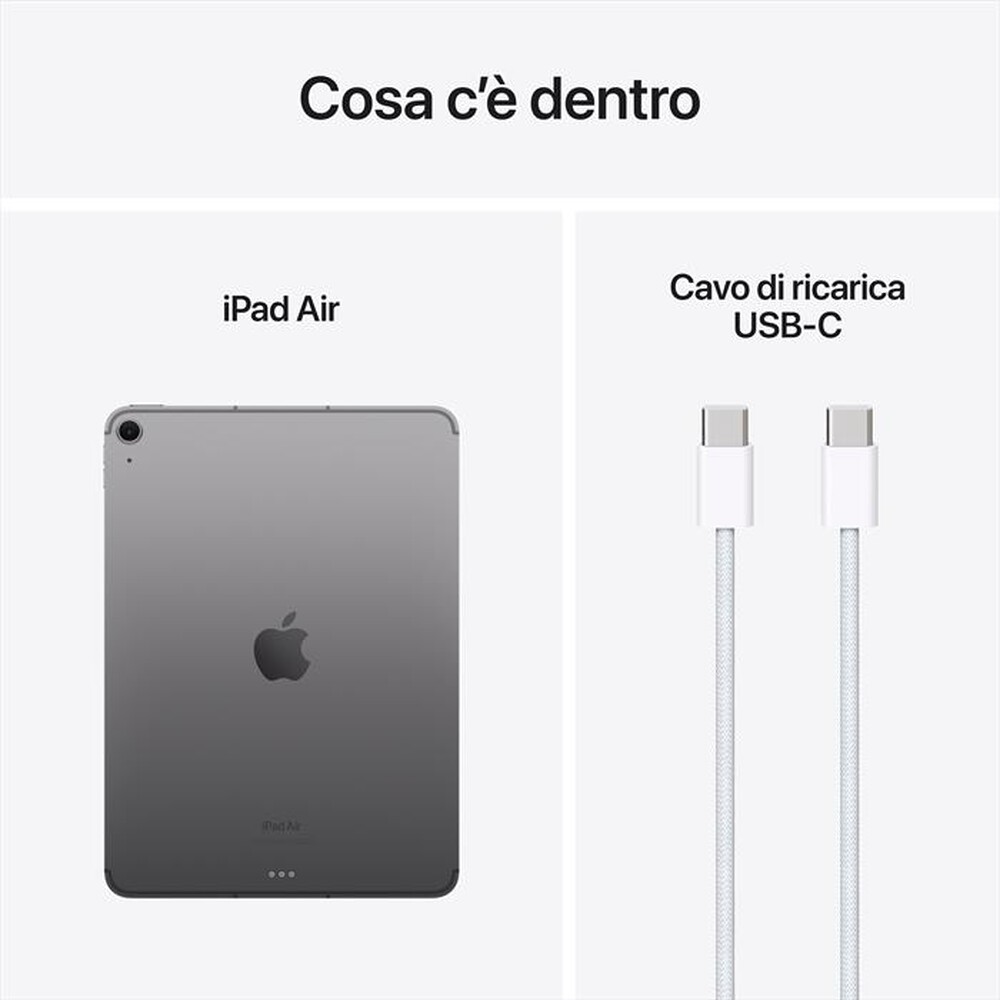 Immagine del prodotto APPLE - iPad Air 11'' Wi-Fi + Cellular 256GB-GrigioSiderale