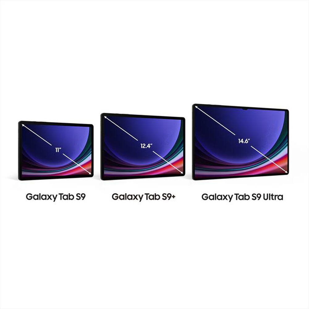 Immagine del prodotto SAMSUNG - Galaxy Tab S9+ Wi-Fi (12GB / 256GB)-Graphite
